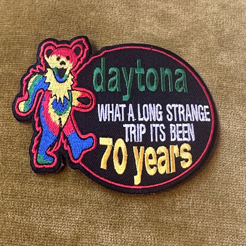 Daytona Bike Week Patch‎ – Grateful Dead Bear – 70 Years (2011)